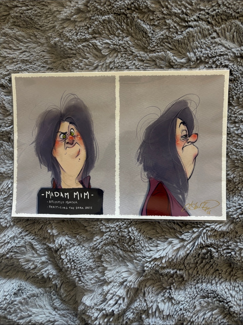Madam Mim Art Print — Disney Fan Art